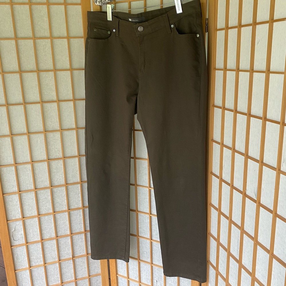 Levi’s Classic Mid Rise Dark Green Skinny Jean SZ 16 - Picture 3 of 11